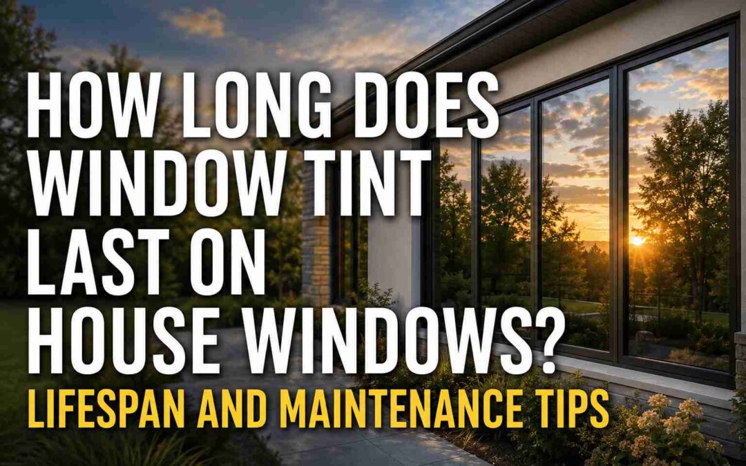 How Long Does Window Tint Last on House Windows? Lifespan and Maintenance Tips